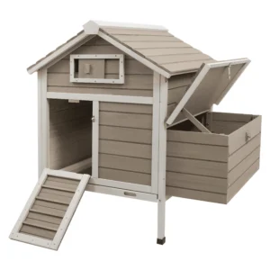 Gowoodhut PET26 Chicken Coop Chicken House Outdoor with Removable Trays